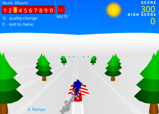 Sonic Snowboarding
